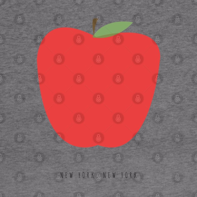 New York City, NYC Apple by lymancreativeco